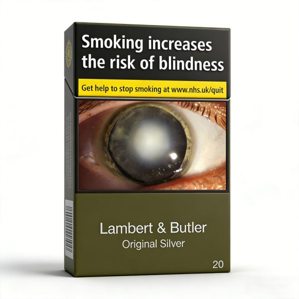 68532ea568ea41a910a9c430f059eea96fd58f415e6785211c8f0cb0edad6529.jpg Lambert & Butler Original Silver x 10 Packs /1 Carton