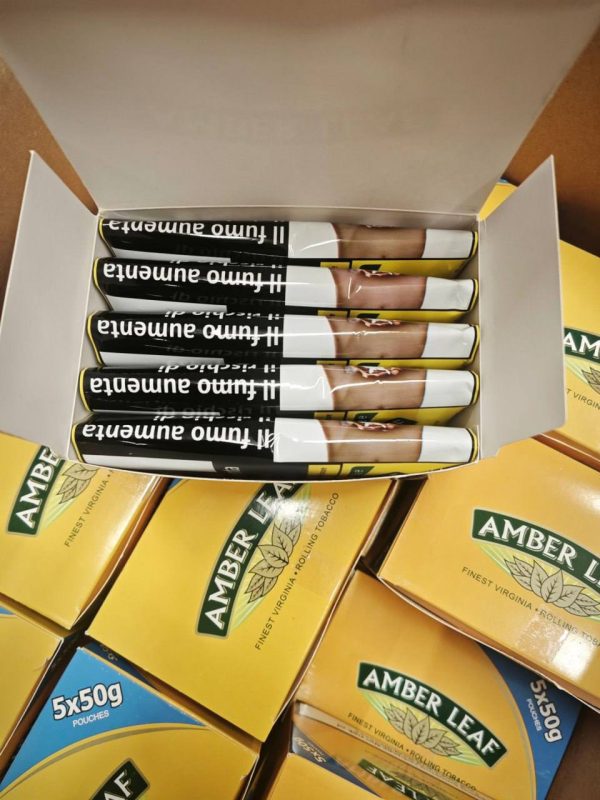84521fb61ae388450764de42c5932493432776bde424f1b01ca05e230abcd923.jpg (New Arrive)Amber Leaf Hand Rolling Tobacco (Original) 50Gx5 Packs