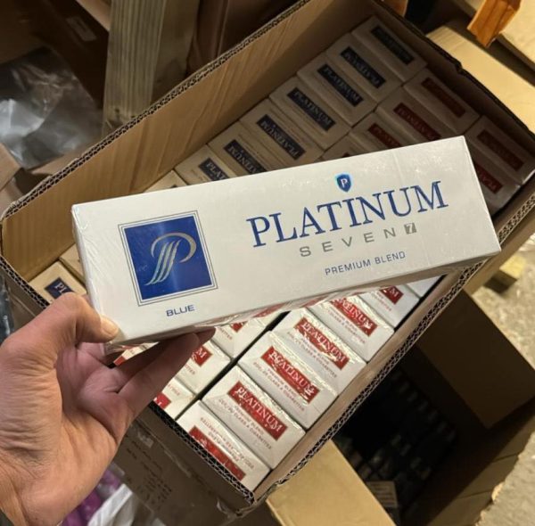 Platinum Blue x 10 Packs /1 Carton